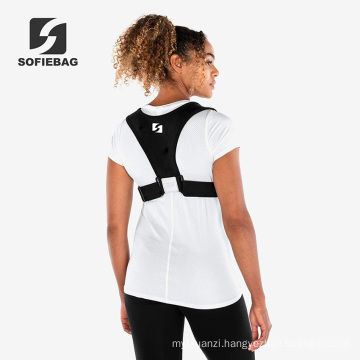 2021 Fitness Reflective Running Chest Phone Holder Sport Vest Set Weight Vest For Running Male Female